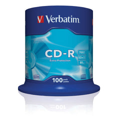 CD-R Verbatim 43411 52x 700 MB (100 Units)