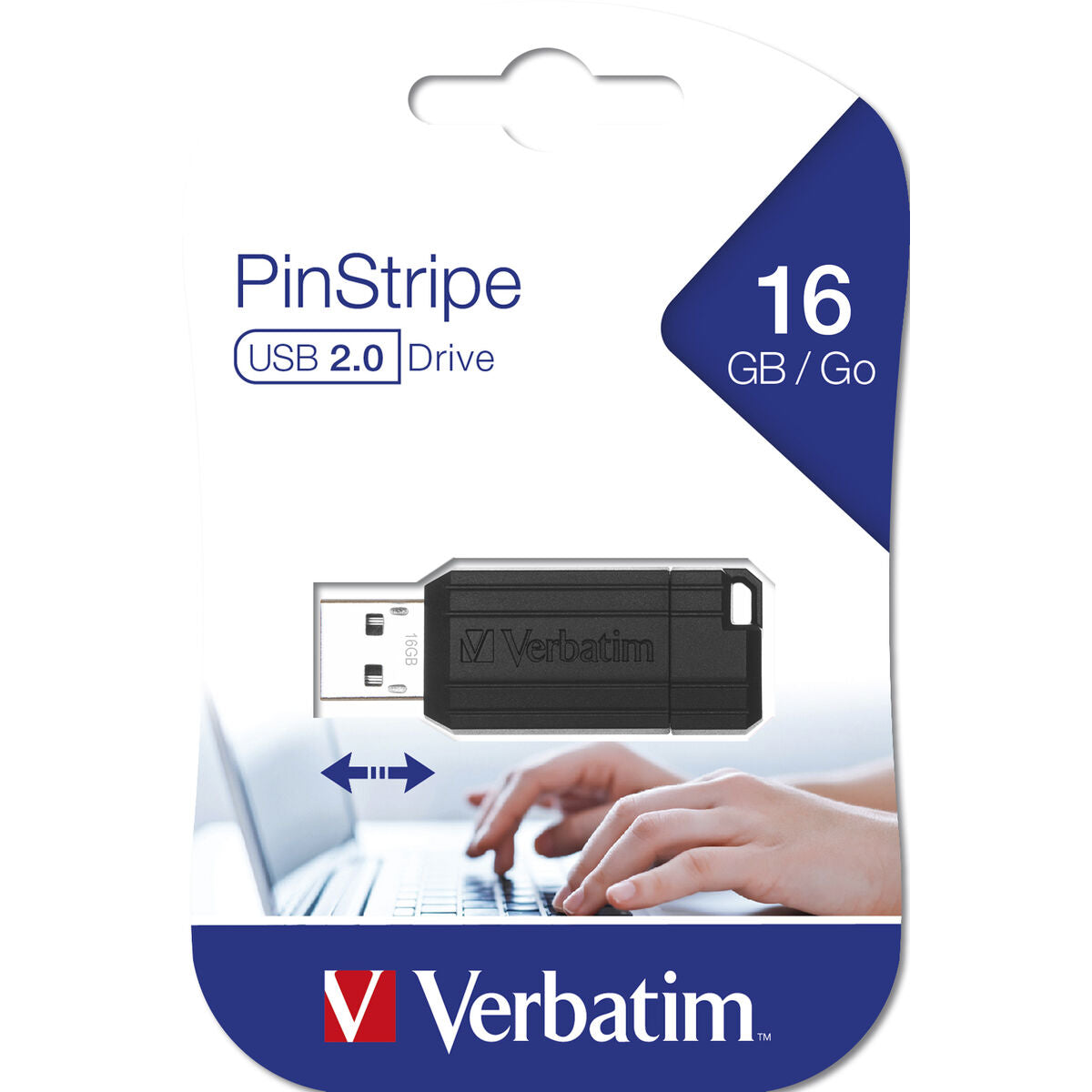 USB stick Verbatim 49063 Keychain Black