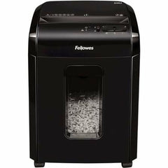 Micro-Cut Paper Shredder Fellowes Powershred 10M 2 x 12 mm Black