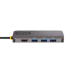 USB Hub Startech 127B-USBC-MULTIPORT Grey