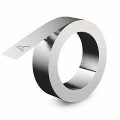 Laminated Tape for Labelling Machines Dymo Aluminium Rhino™ 12 mm (10 Units)