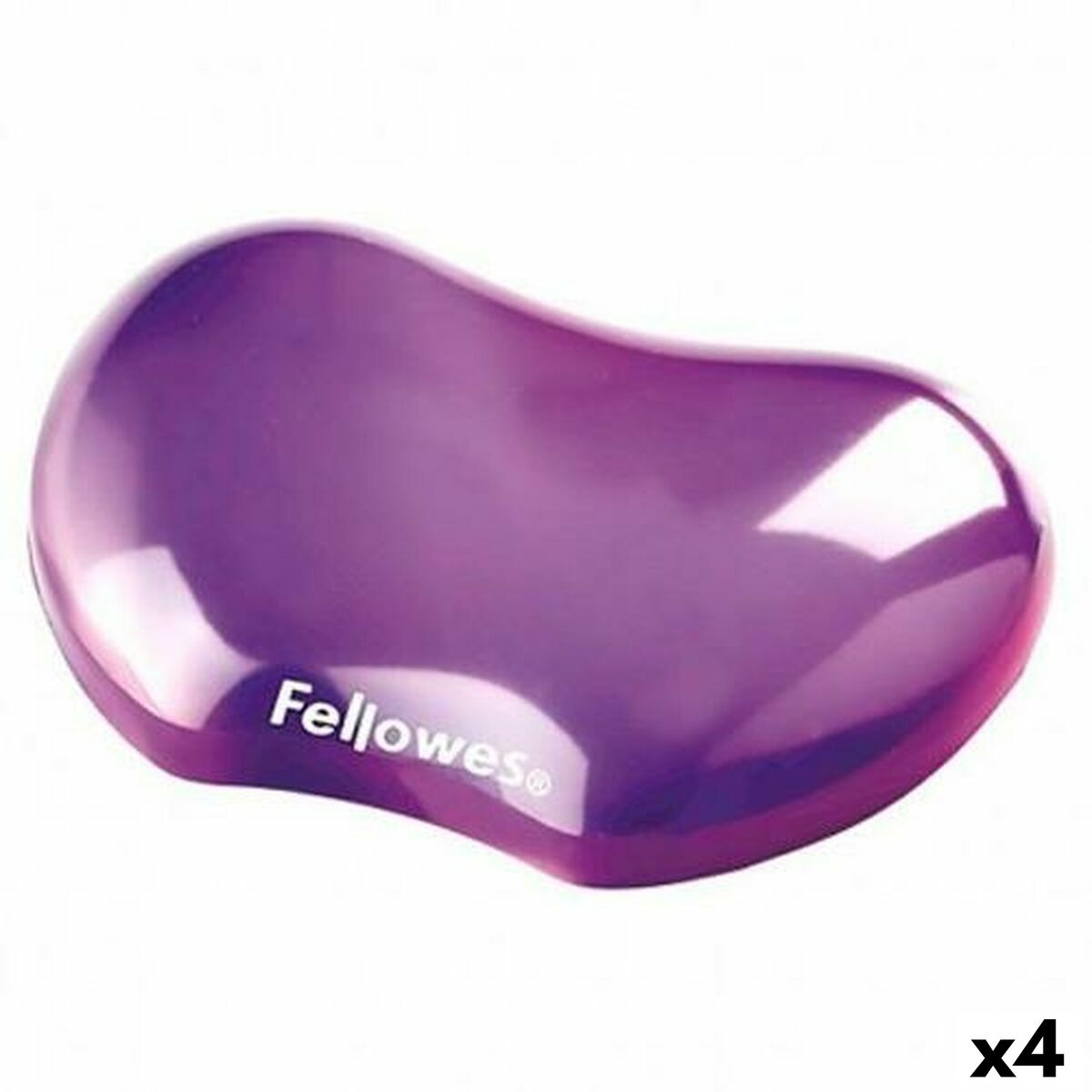 Wrist rest Fellowes   Violet Polyurethane Gel (18 x 122 x 88 mm)