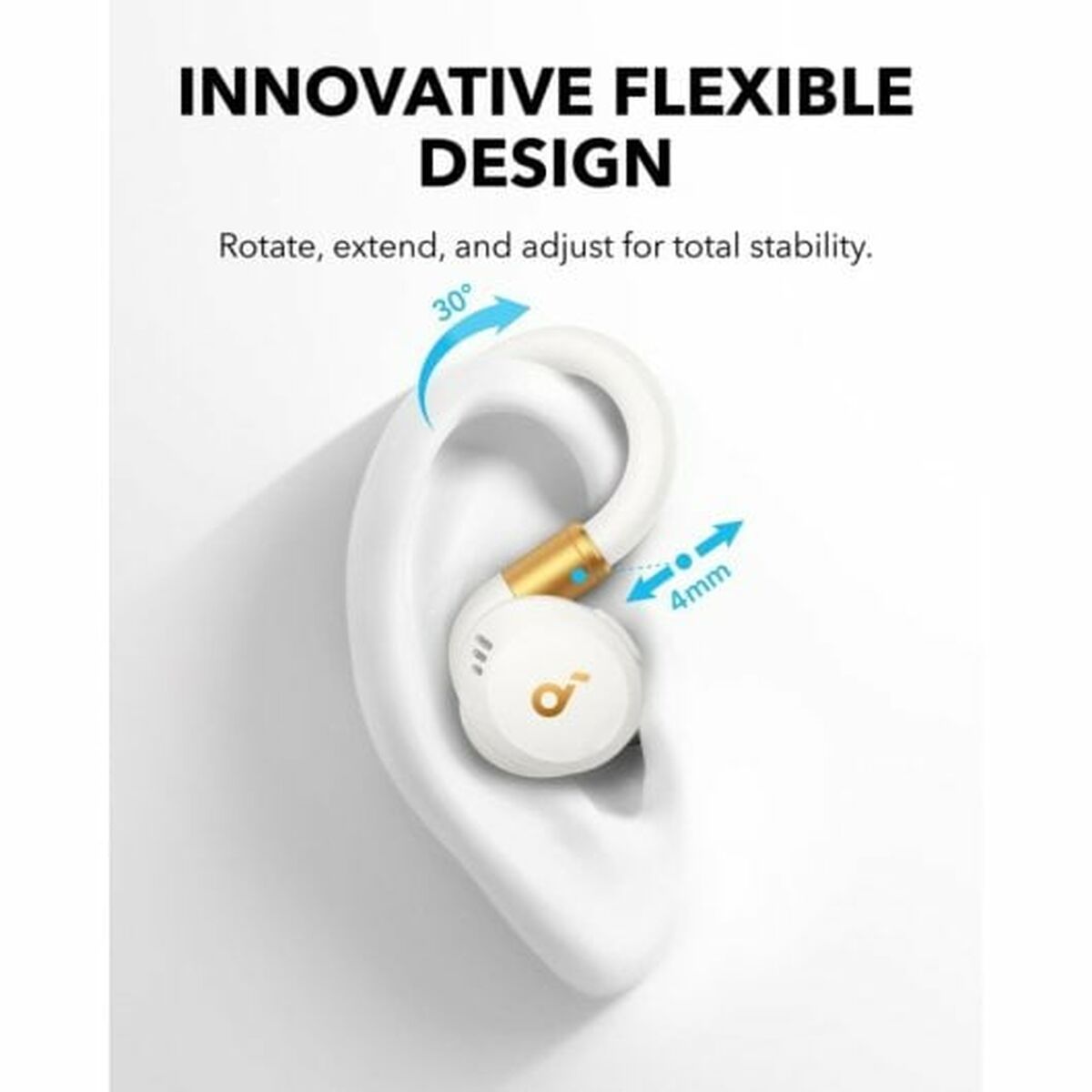 In-ear Bluetooth Headphones Soundcore White