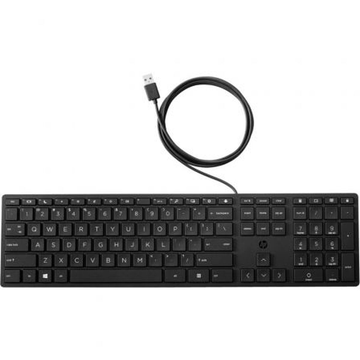 Keyboard HP 9SR37AA Black QWERTY