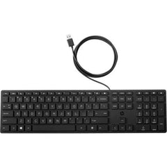 Keyboard HP 9SR37AA Black QWERTY