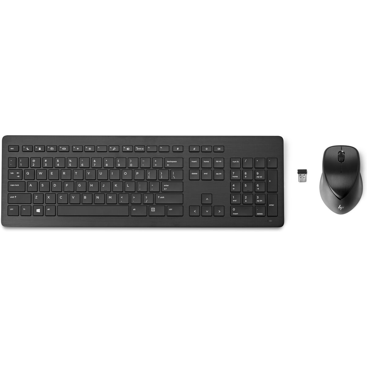 Keyboard and Mouse HP 3M165AA Spanish Qwerty Black Bluetooth