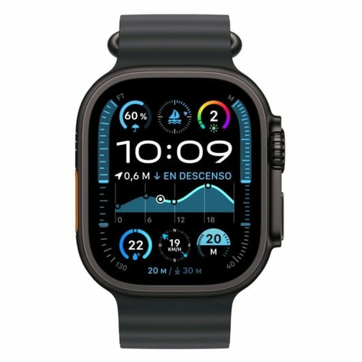 Smartwatch Apple MX4P3TY/A Titanium 49 mm