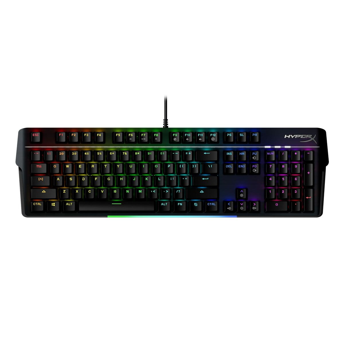 Gaming Keyboard Hyperx Alloy MKW100 Black Spanish Qwerty QWERTY