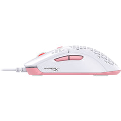 Gaming Mouse Hyperx 4P5E4AA White White/Pink 3200 DPI