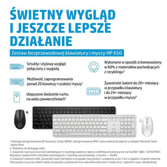 Keyboard and Mouse HP 4R013AA Black English Qwerty US