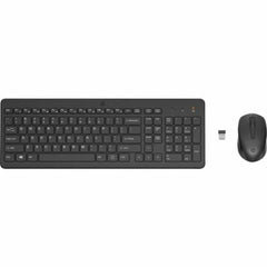 Keyboard and Mouse HP 2V9E6AA Black