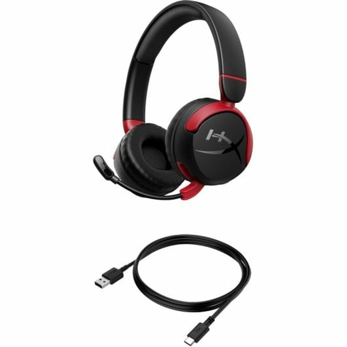 Gaming Headset with Microphone Hyperx Cloud Mini Black Children's