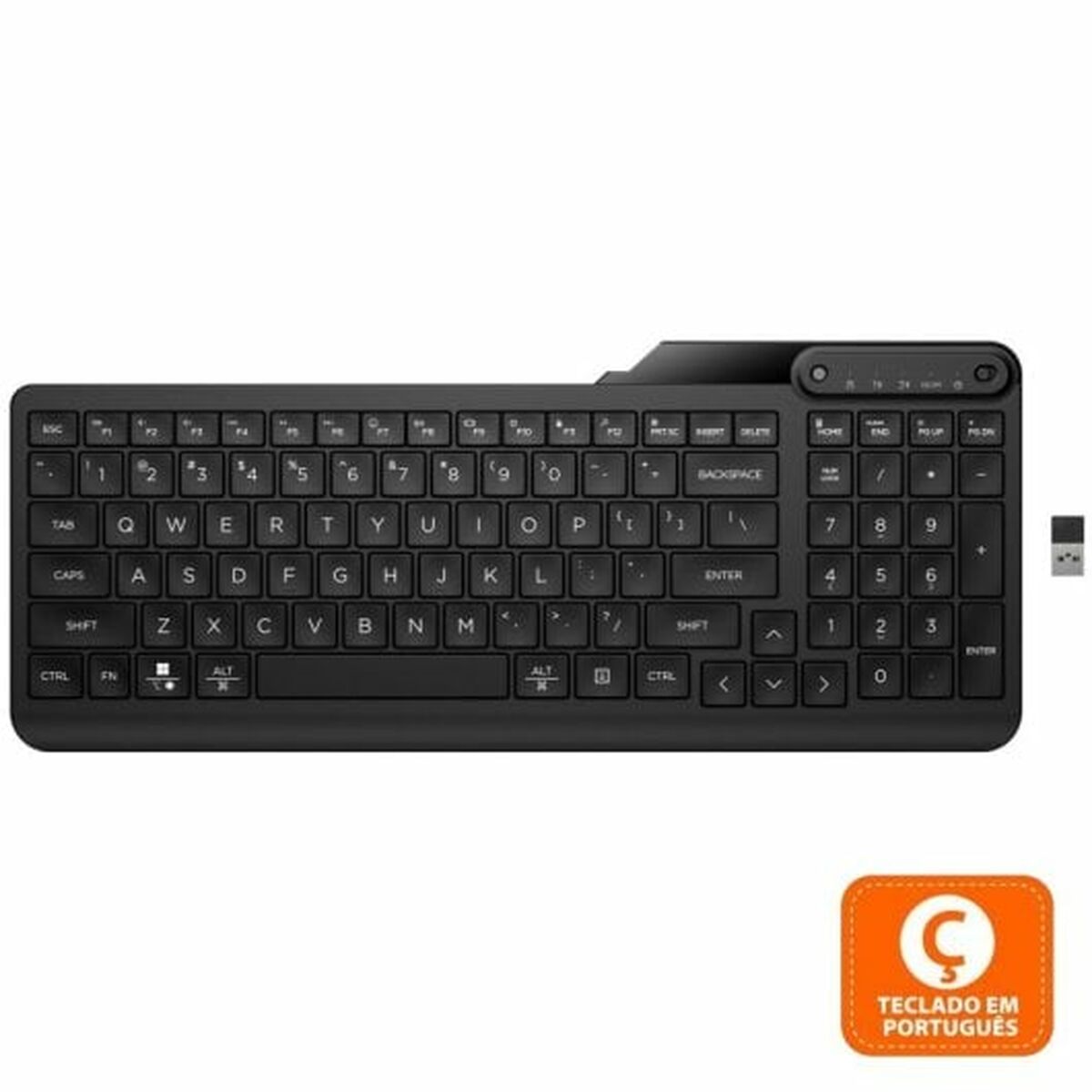 Keyboard HP Black Spanish Qwerty