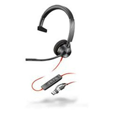 Headphone with Microphone HP Blackwire 3310 Black