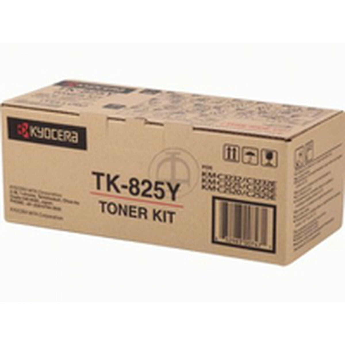 Original Toner Kyocera TK-825Y Yellow Black