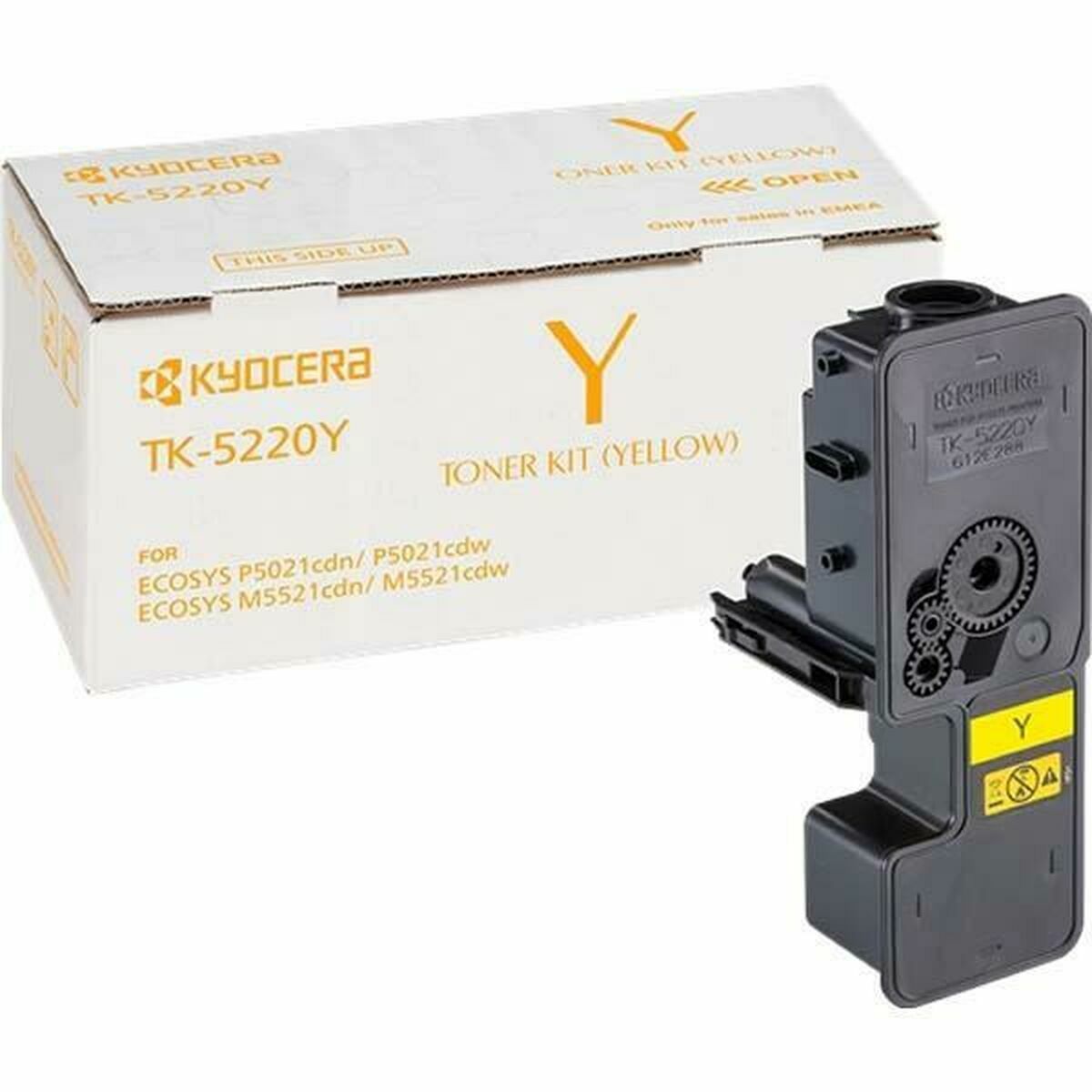 Original Toner Kyocera TK-5220Y Yellow Black