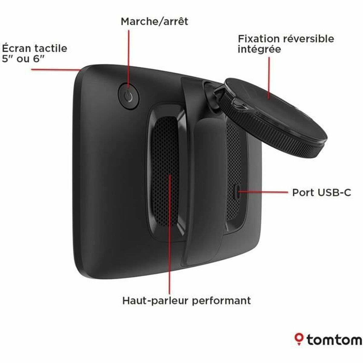 GPS navigator TomTom 1YF6.002.00 6"