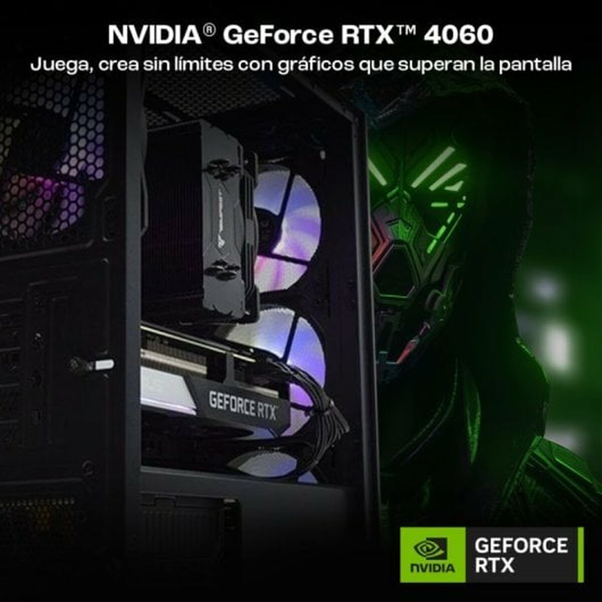 Desktop PC PcCom 32 GB RAM 1 TB SSD Nvidia Geforce RTX 4060