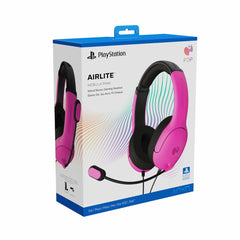 Headphones with Microphone PDP Airlite  Pink