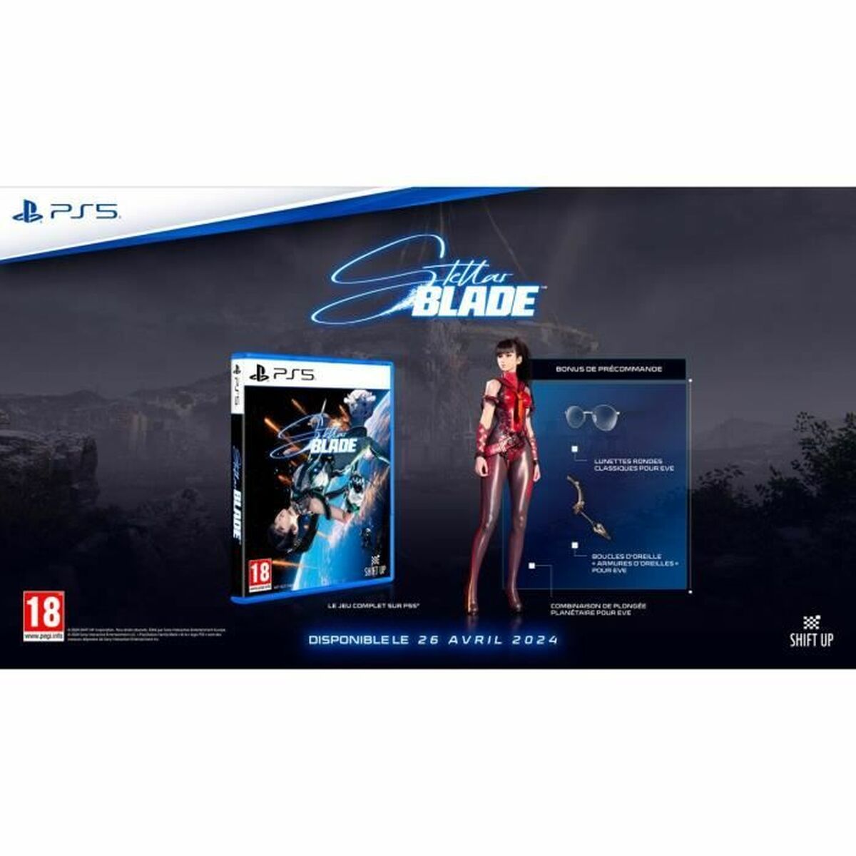 PlayStation 5 Video Game Sony Stellar Blade (FR)