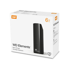 External Hard Drive Western Digital WDBWLG0060HBK-EESN Black 6 TB