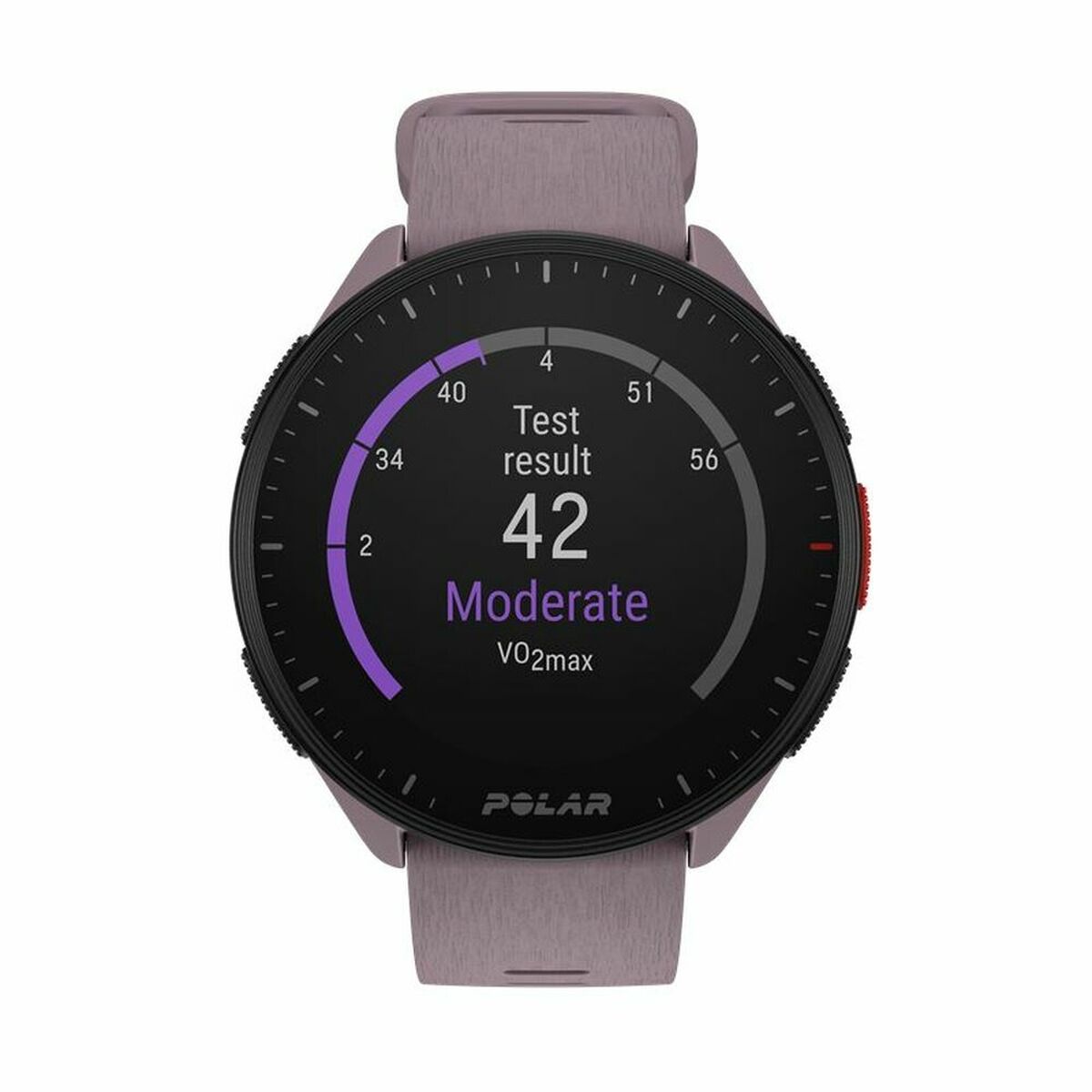 Smart Watch with Pedometer Running Polar Pacer 45 mm Purple