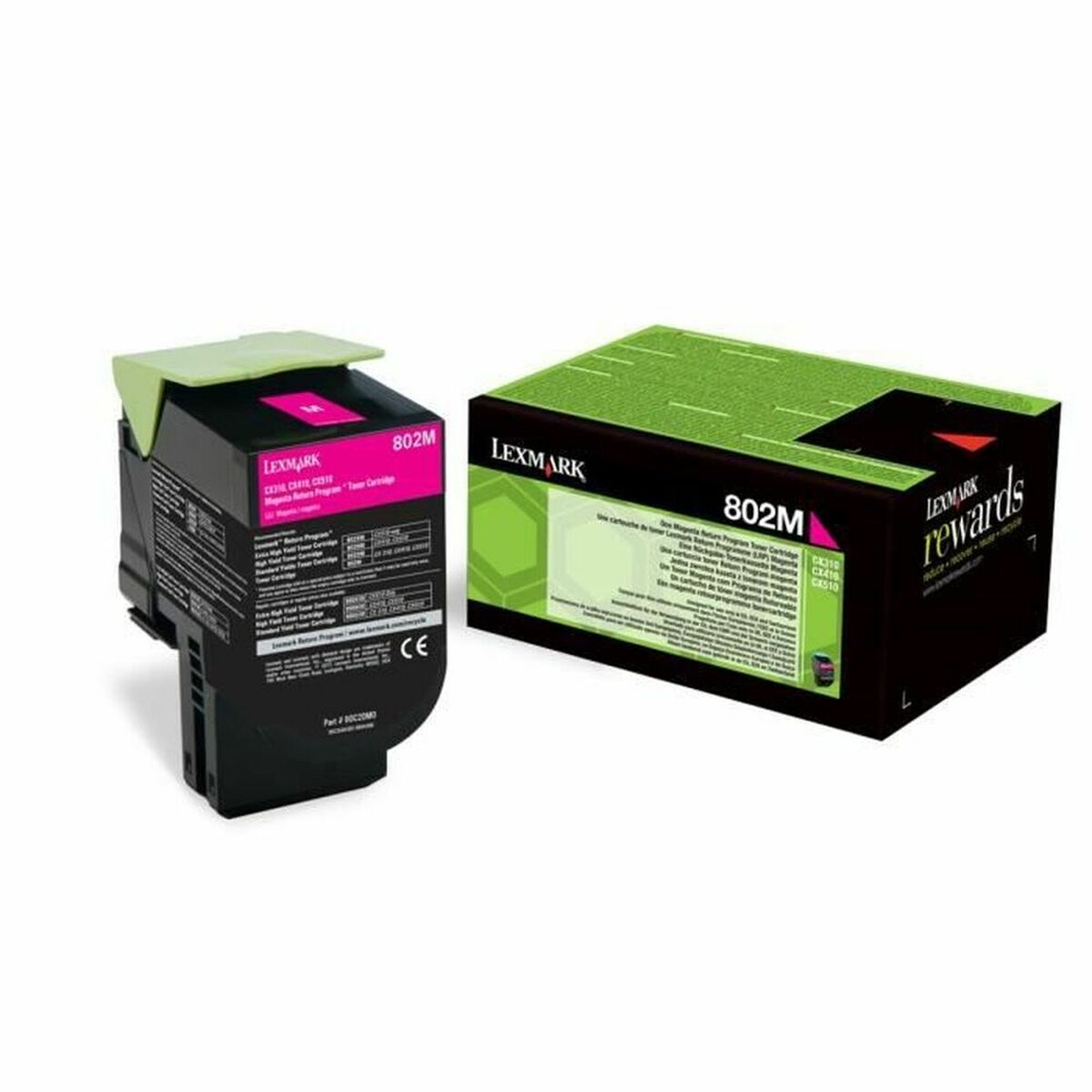 Toner Lexmark 802M Magenta