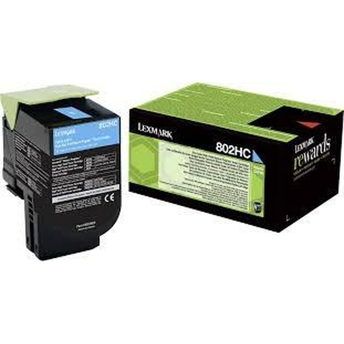 Toner Lexmark 80C2HCE Cyan