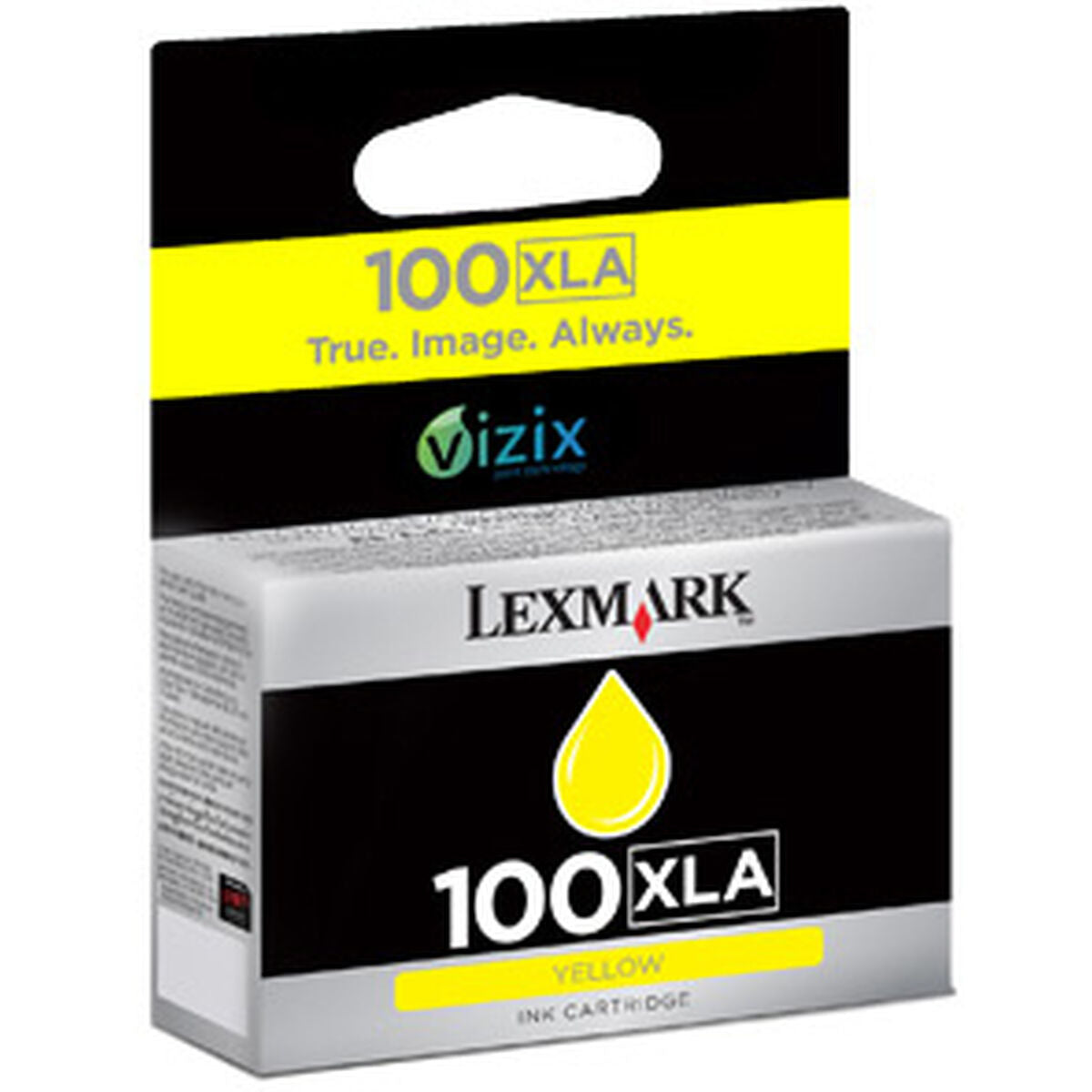 Original Ink Cartridge Lexmark 100 XLA Yellow