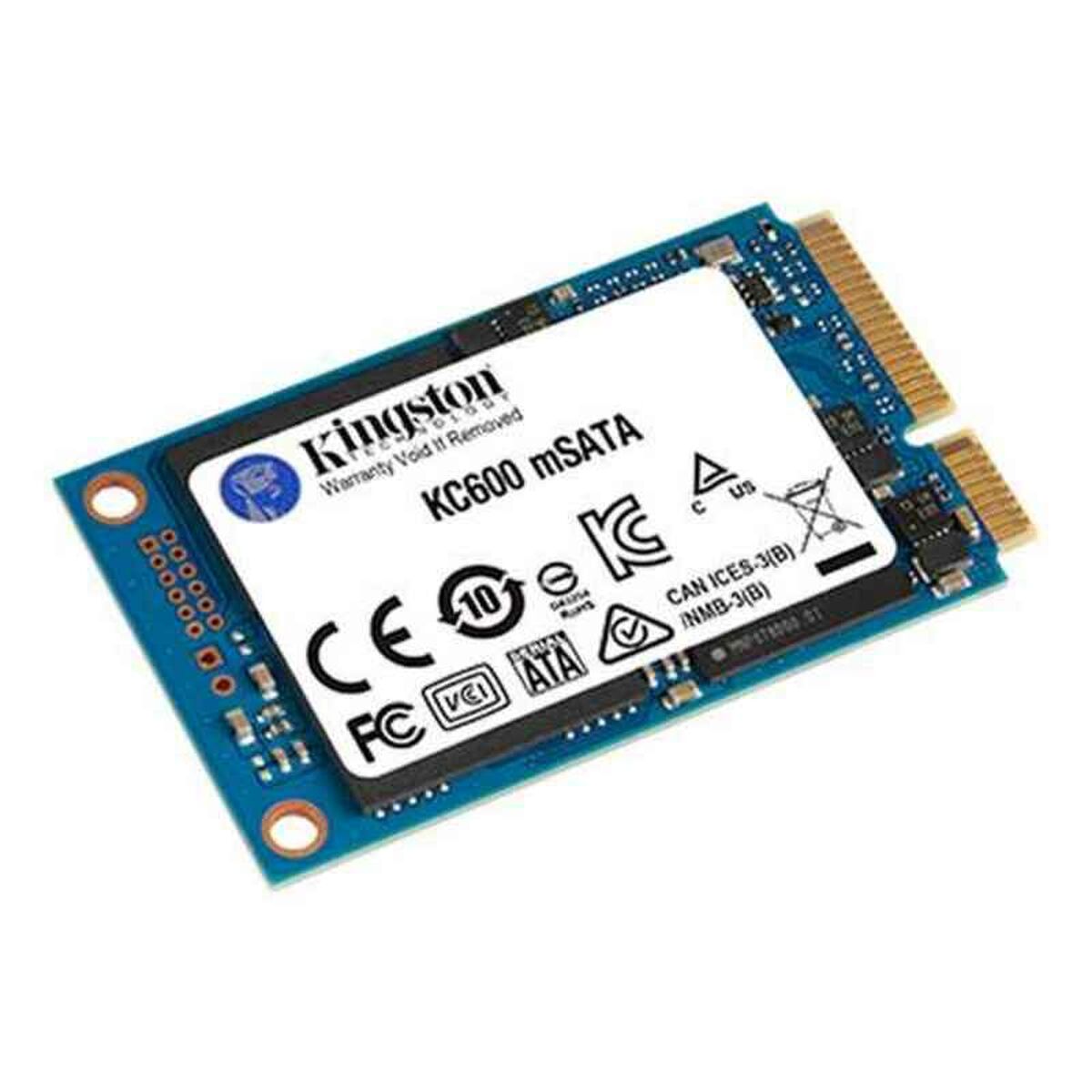 Hard Drive Kingston SKC600MS TLC 3D mSATA SSD