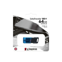 USB stick Kingston 80 64 GB Blue Black/Blue