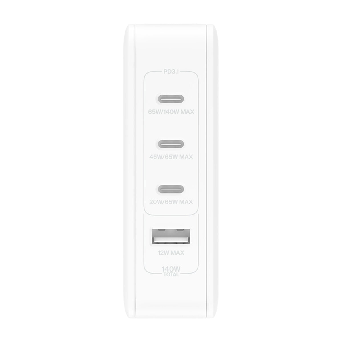 Wall Charger Belkin WCH014BTWH 140 W White (1 Unit)