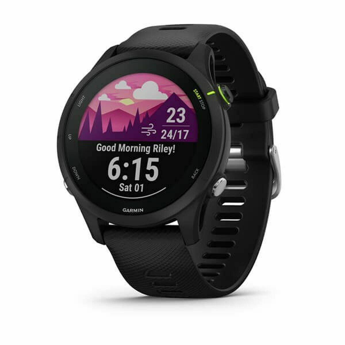 Smartwatch GARMIN Forerunner 255 Black 1,3" Ø 46 mm