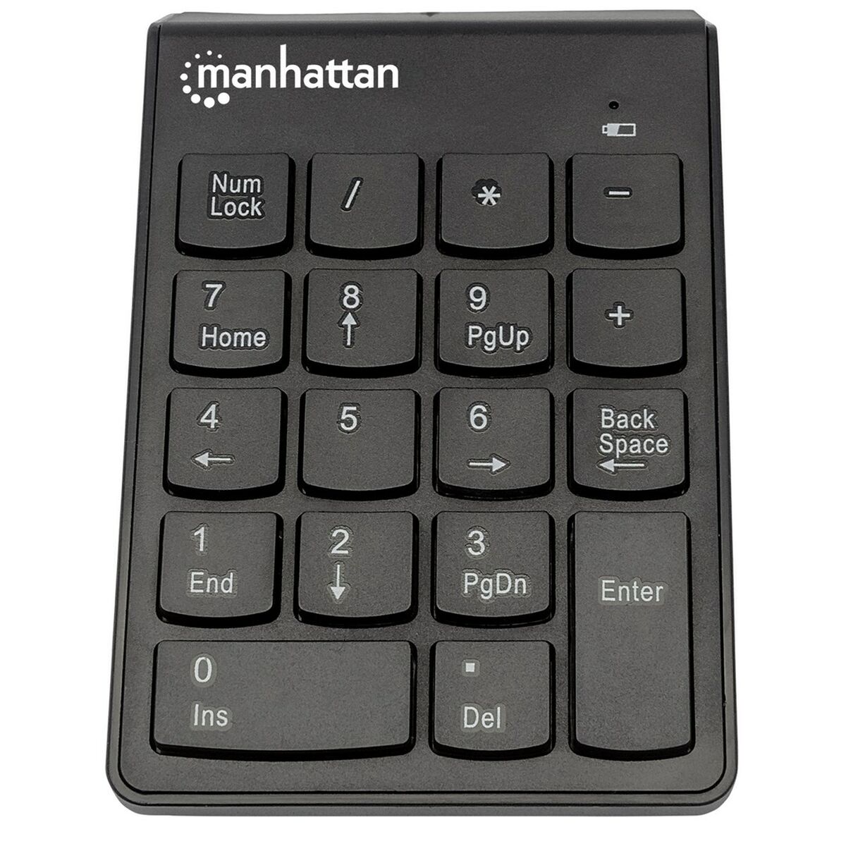 Numeric keyboard Manhattan 178846 Black