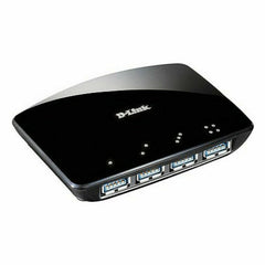 USB Hub D-Link DUB-1340 USB 3.0 Black Dark blue