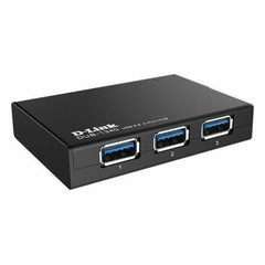 USB Hub D-Link DUB-1340 USB 3.0 Black Dark blue