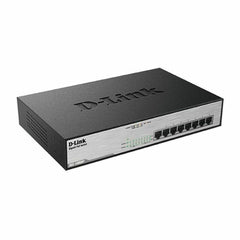 Desktop Switch D-Link DGS-1008MP 16 Gbps LAN 140W Black