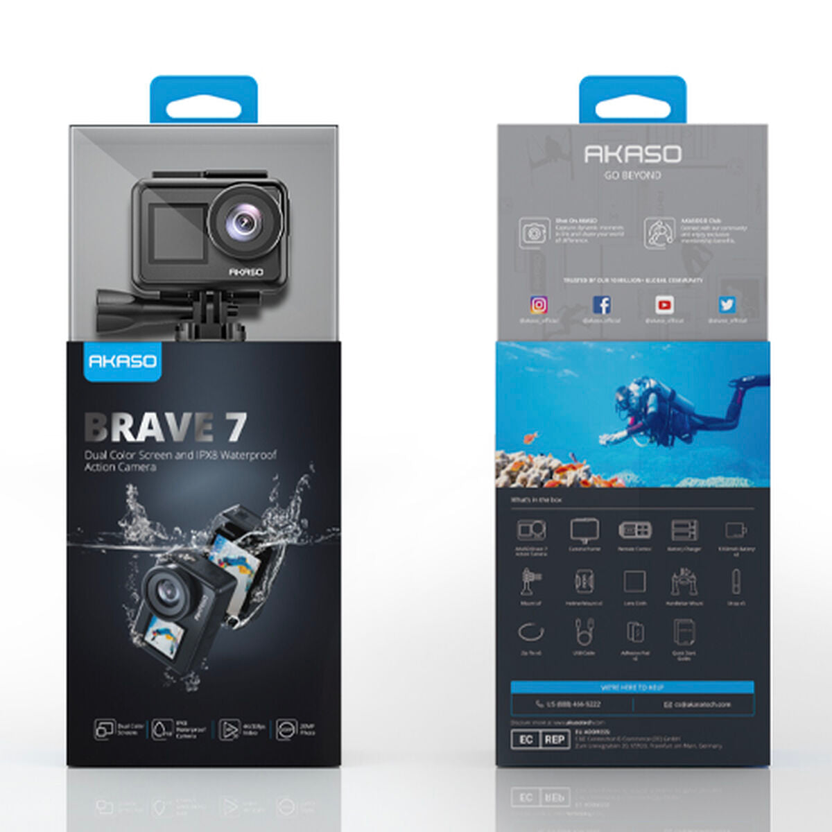 Sports Camera AKASO BRAVE 7