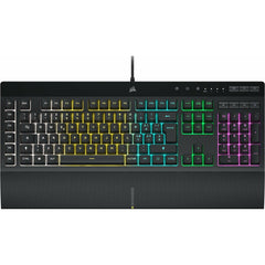 Keyboard Corsair K55 RGB PRO Spanish Qwerty Black