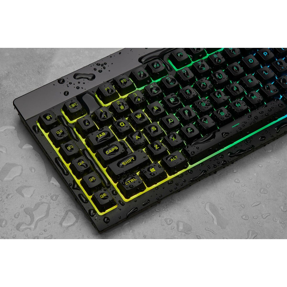 Keyboard Corsair K55 RGB Pro Black Spanish Qwerty QWERTY