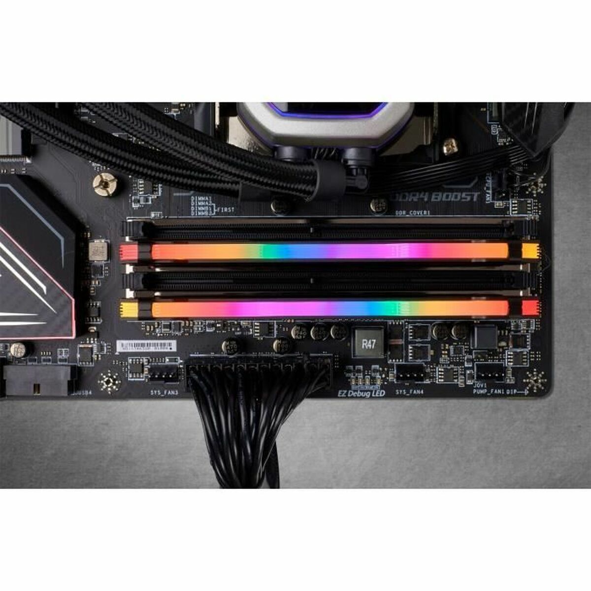 RAM Memory Corsair Vengeance RGB PRO TUF DDR4 16 GB CL16