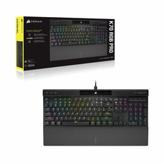 Gaming Keyboard Corsair K70 Black Spanish Qwerty