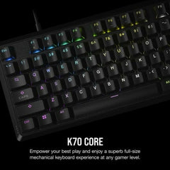 Keyboard Corsair CH-910971E-ES Black