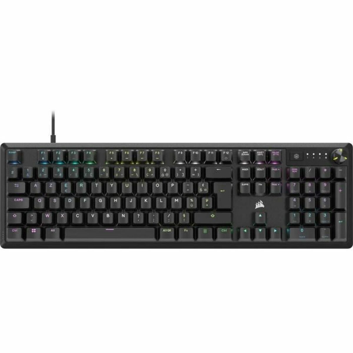 Keyboard Corsair K70 CORE Black French AZERTY