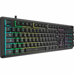 Keyboard Corsair K55 Core RGB Black AZERTY