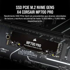 Hard Drive Corsair MP700 Pro 2 TB 2 TB SSD