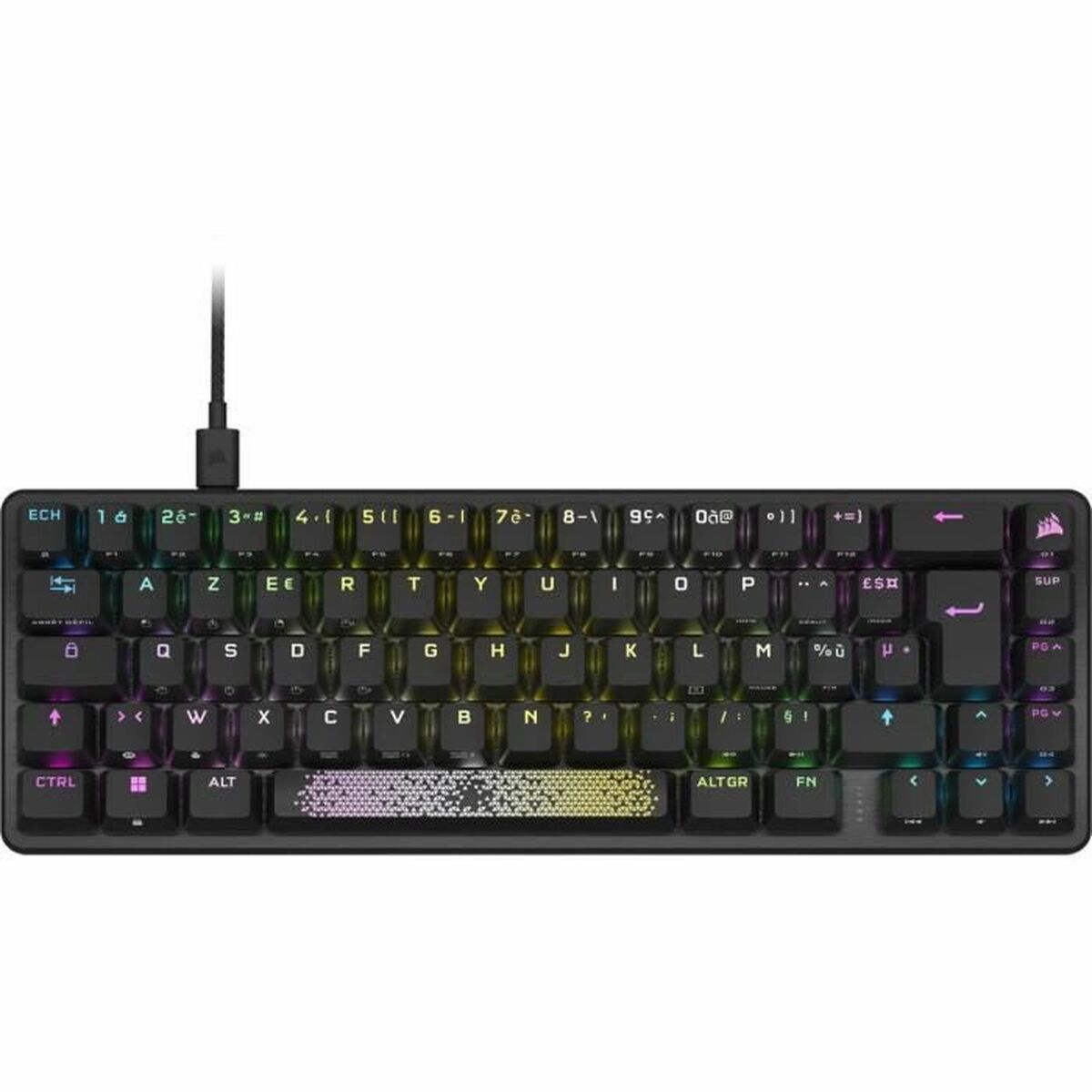 Keyboard Corsair K65 PRO MINI Black French AZERTY