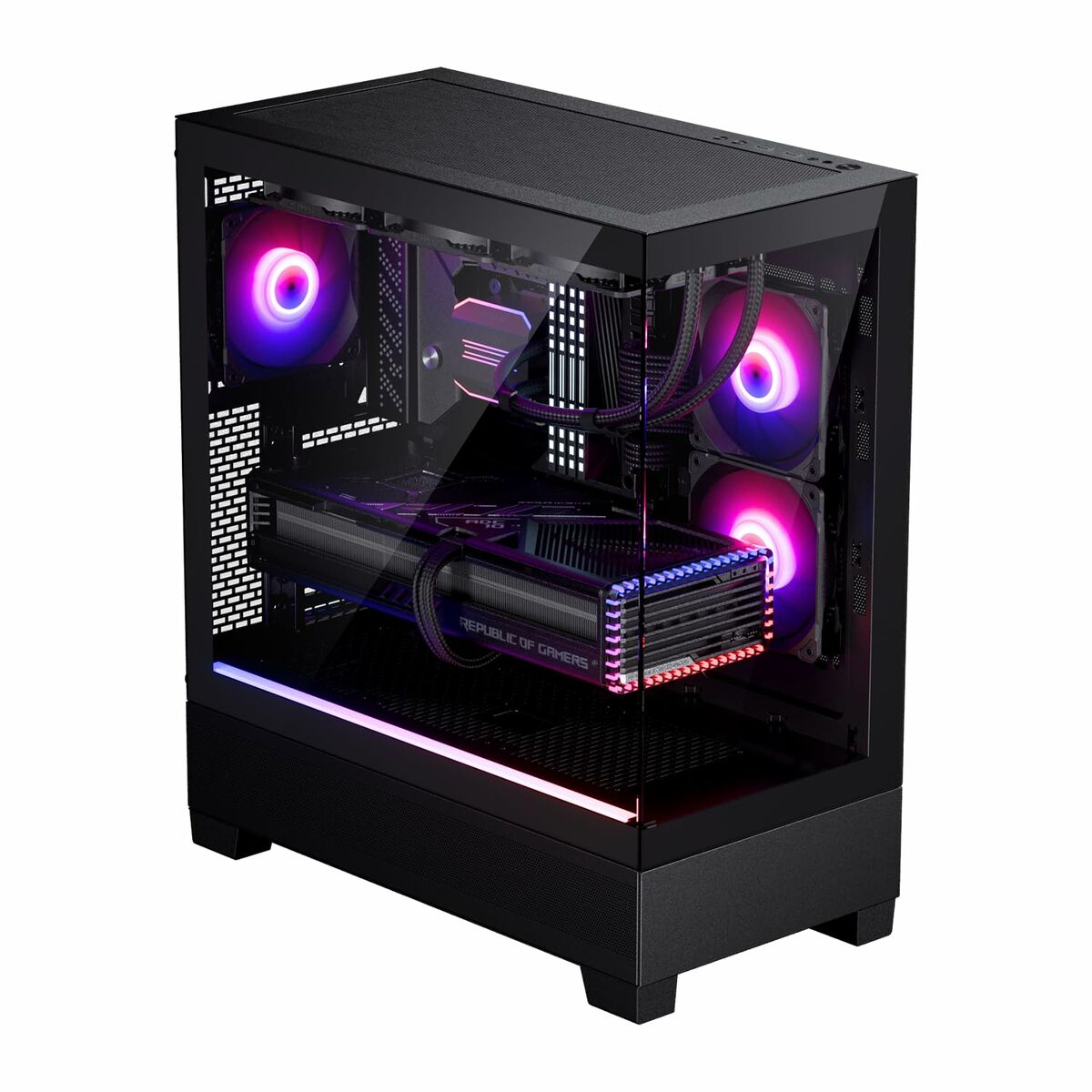 ATX Semi-tower Box Phanteks NV7 Black