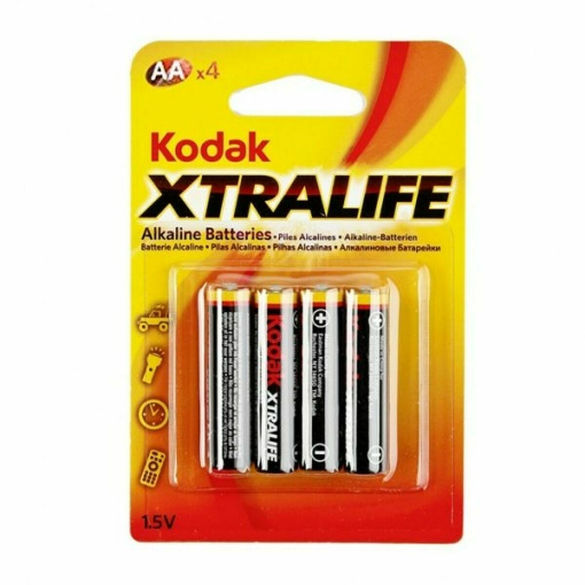 Battery Kodak AA 1,5 V 2700 mAh 2700 mAh 1,5 V AA (4 Units)