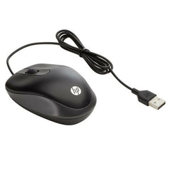 Mouse HP Ratón de viaje USB Black